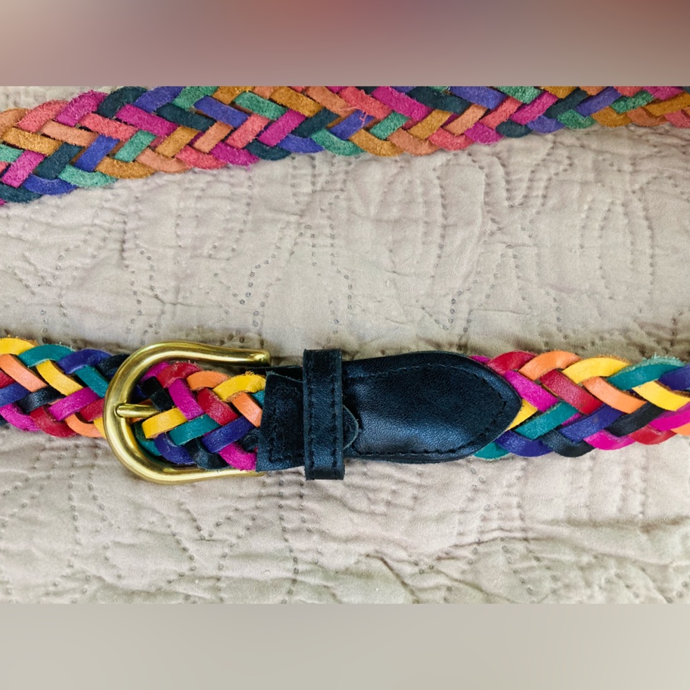Vintage Braided Belt